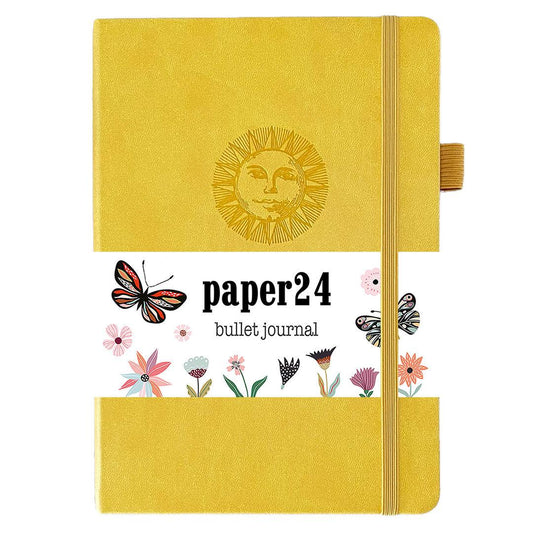 Paper24 Bullet Journal Smiling Sun A5 Dot Grid - paper24
