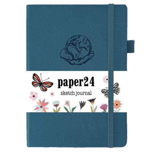 Paper24 Sketch Journal Globe B5 Blank - paper24