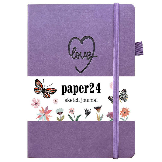 Paper24 Sketch Journal Love B5 Blank - paper24